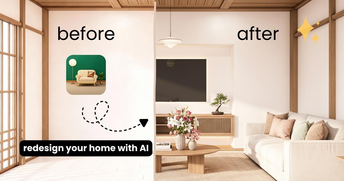 DecorAI - Free AI Interior Design App | Transform Rooms